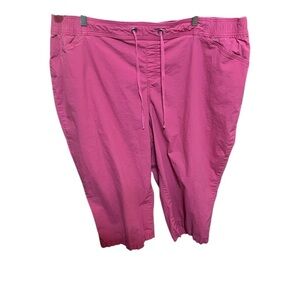 Lane Bryant Pink Capris
